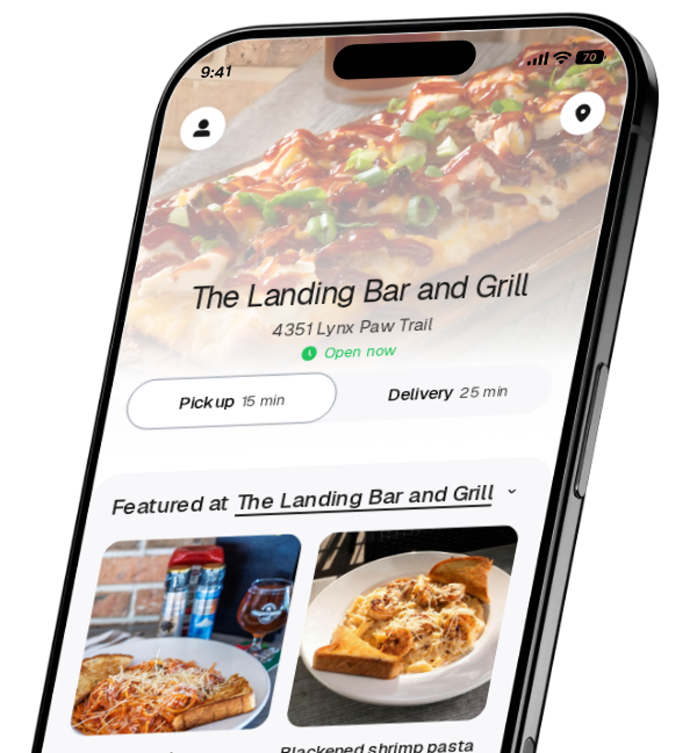 The Landing Bar and Grill app preview