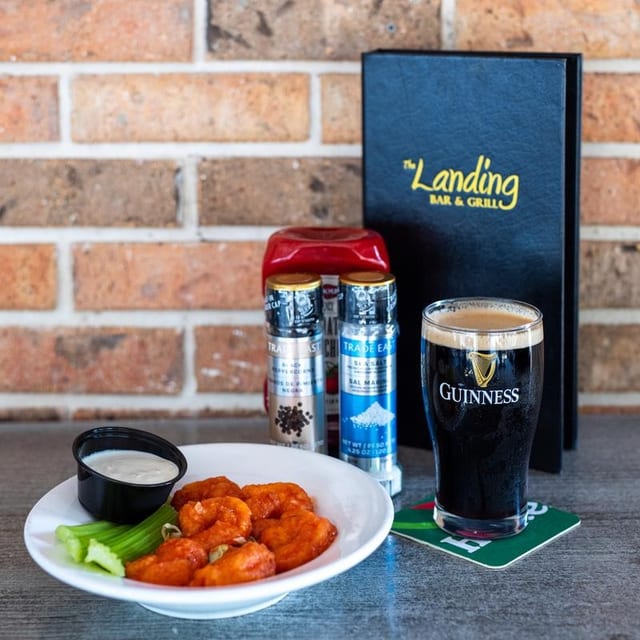 Buffalo shrimp.
