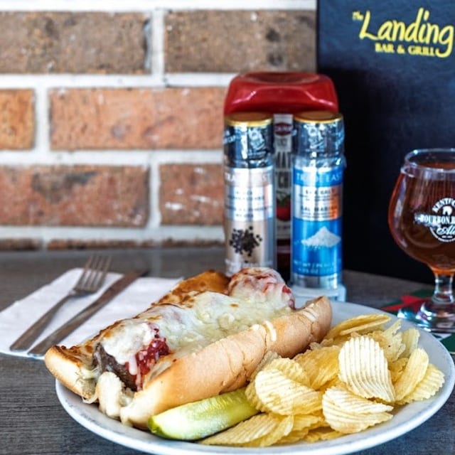 Meatball hoagie.